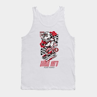 Skate hard, play hard skating Tank Top